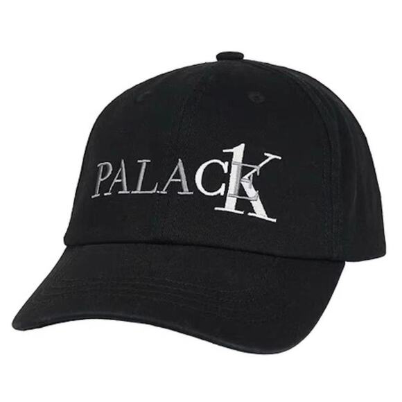 🏴‍☠️ SS22 Palace x Calvin Klein CK1 6-Panel “Black” - Picture 1 of 6